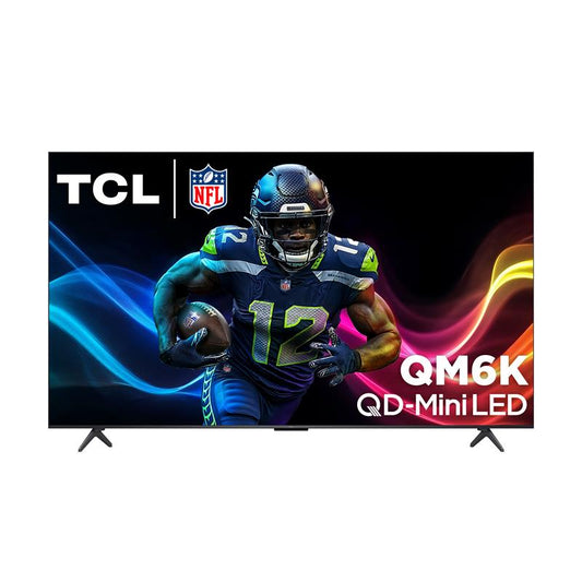 TCL 65’’ QM6K Series QD-Mini LED QLED 4K UHD Smart TV with Google TV – 65QM6K